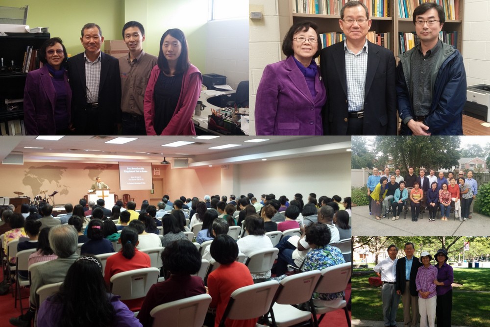 P. Abraham Kim Visited U.S. East Coast Chapters