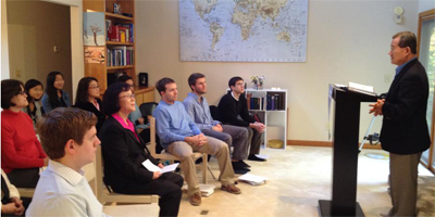 P. Abraham Kim Visited North Carolina Chapters