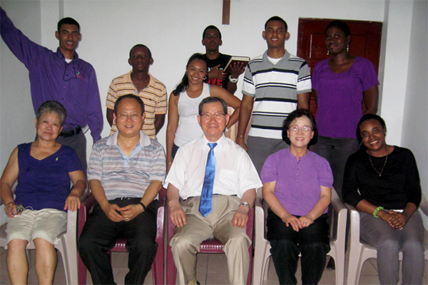 P. Abraham Kim's  Visit to Belize