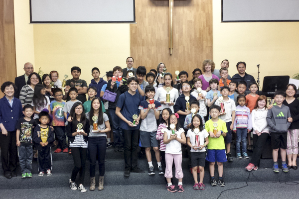 Chicago CBF held it's annual Bible Memorization Contest