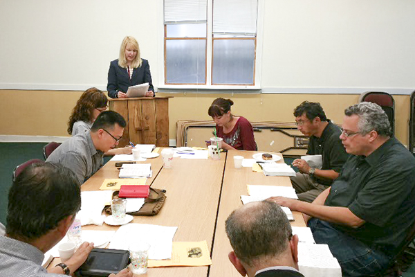 The first prayer meeting for teachers, Chicago UBF 