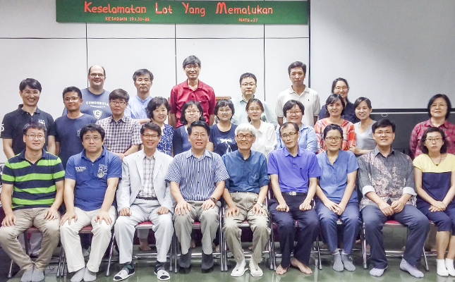  Dr. Moses Chung had CME in Depok UBF