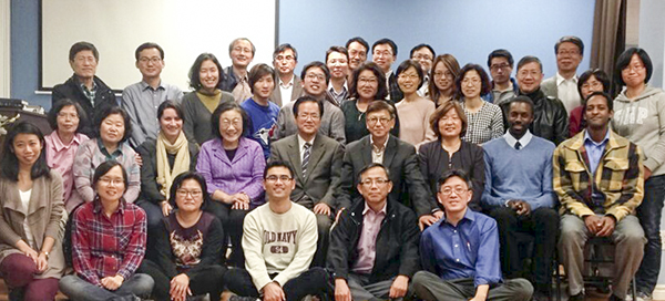 GTA UBF coworkers had a special Bible Study with Dr. Mark and Anna Yang.