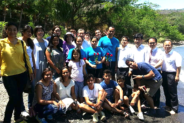 P. Abraham's visit to Nicaragua 