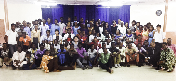 The Work of God in Yabatech UBF 2014