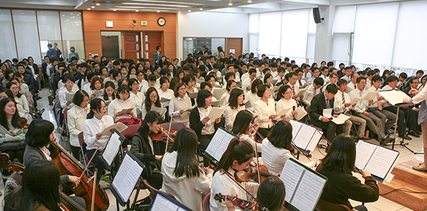 Yonhee UBF Joint Easter Worship, Korea