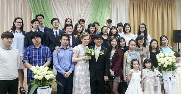 A Beautiful Wedding between Jin Sung & Marina Min