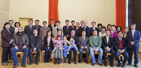 Freiberg UBF Leadership Succession Ceremony