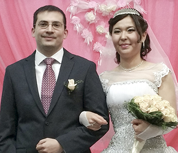 Stamatis and Akmaral's beautiful Wedding
