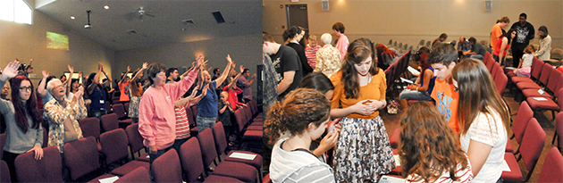 Toledo UBF had Campus Prays Event