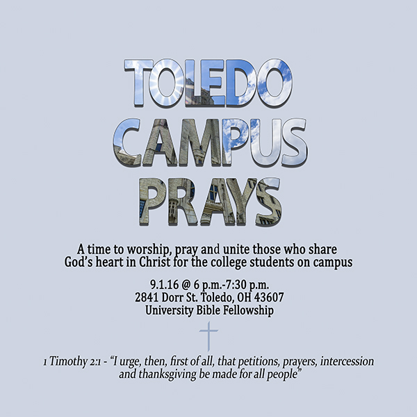 Toledo Campus Prays