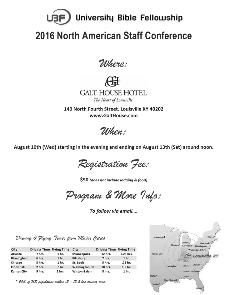 North America annual staff conference