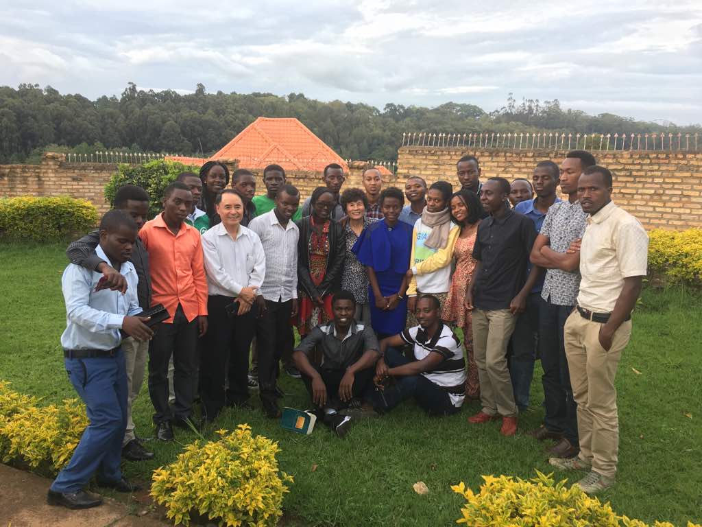 Rwanda 1st Thanksgiving Worship Service & Residence Card, Africa
