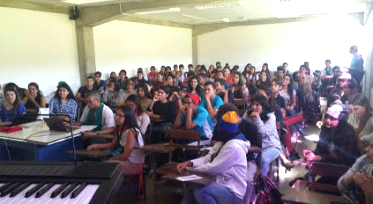 Christmas Bible Academy for the thirsty Venezuelan students, South America