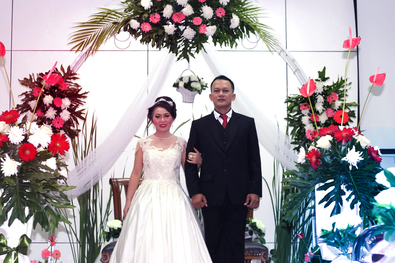 A Beautiful Wedding Between Frengky and Juwita, Depok UBF, Indonesia