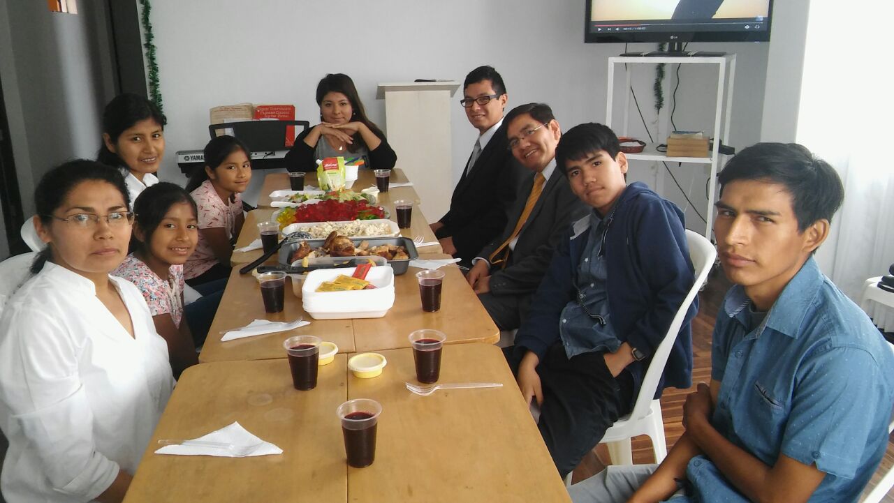 Peru UBF Christmas Worship Service, South America