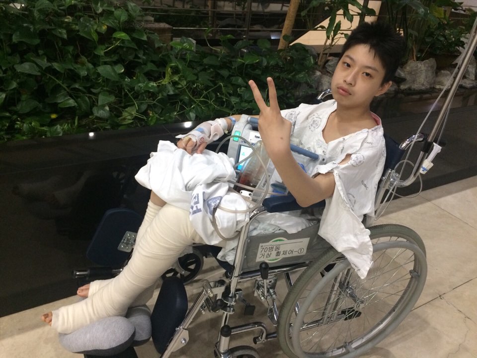 (Update-4) Urgent Prayer Request from Mongolia for Jooyong Kim's (16) Surgery of His Two Ankles after a Severe Car Accident, MONGOLIA