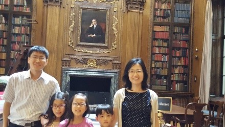 M. Abraham and Sarah Kang will Move from Boston to Newberg, Oregon on August 5, USA