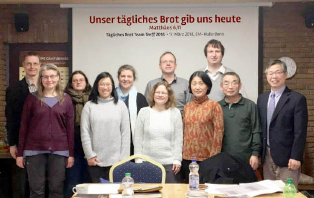Daily Bread Team Meeting in Bonn on March 17th, 2018, GERMANY