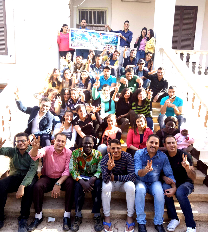 45 Students Attended to Easter Conference, "It is Finished" Held by Assiut Chapter, EGYPT
