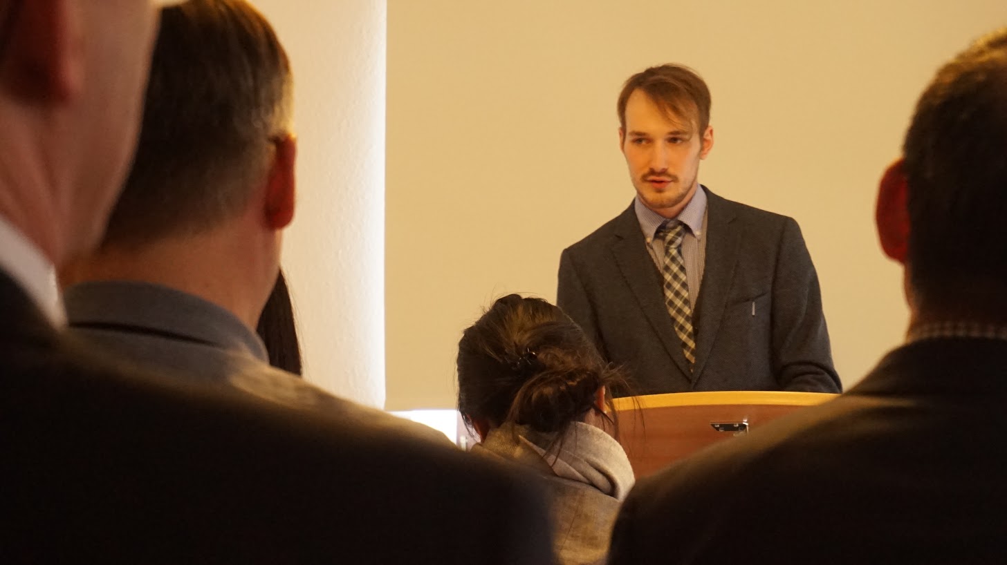 Brother L in Dusseldorf UBF was Ordained as a Campus Shepherd and a World Mission Servant, GERMANY 