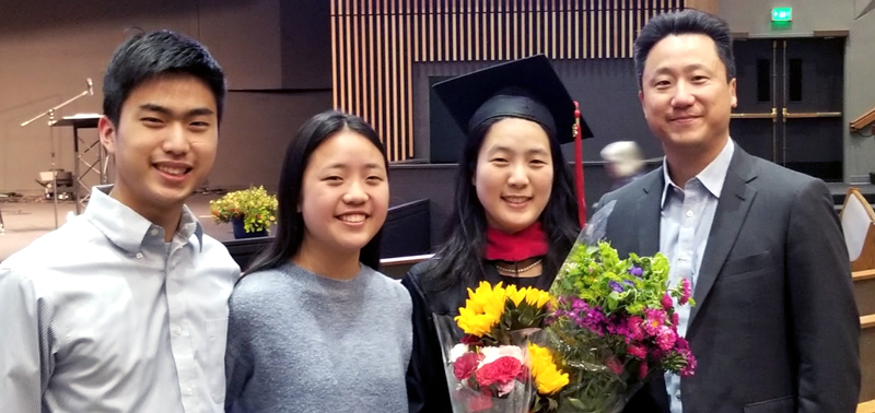 Sarah Theresa Ahn in Portland Graduated with a MATS (Master of Arts, Theological Studies), USA