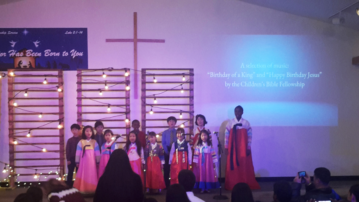 2018 Christmas Worship Service around the World - Washington D.C., USA