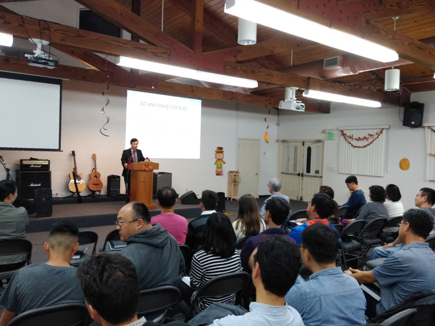 UBF General Director P. Moses Yoon Visited LA UBF on Oct. 20, 2019. 