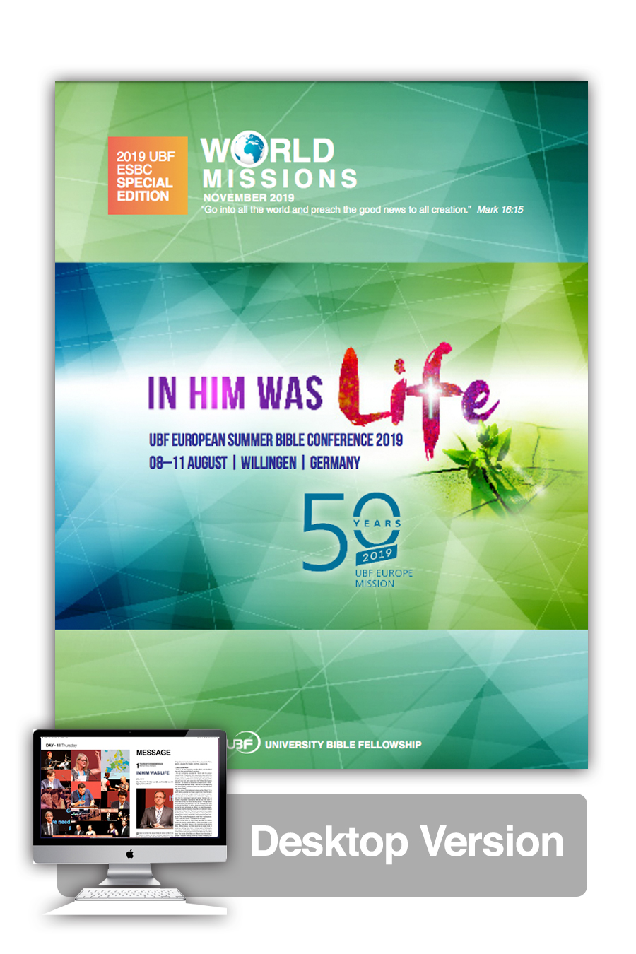 2019 European Summer Bible Conference Newsletter - Special Edition (Desktop & Mobile Version)