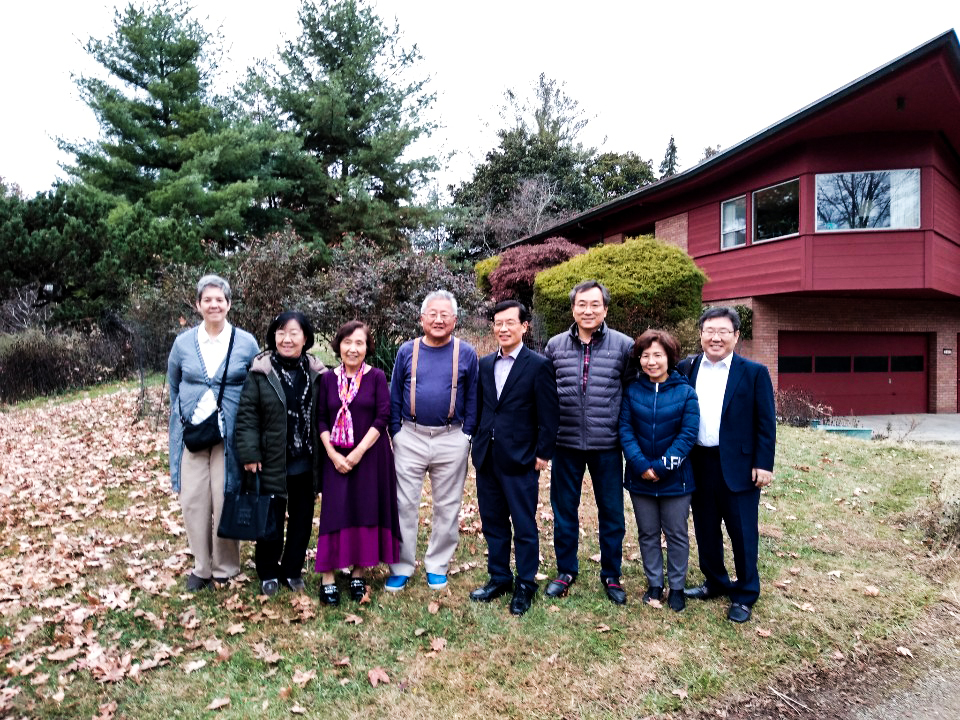 UBF General Director P. Moses Yoon Visited Cincinnati UBF in Ohio on Nov. 17, 2019 (USA) 