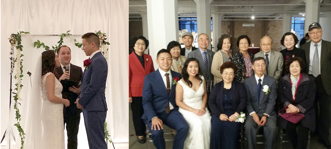 James J. Jr. and Cathering J. Had a Blessed Wedding in Chicago, USA