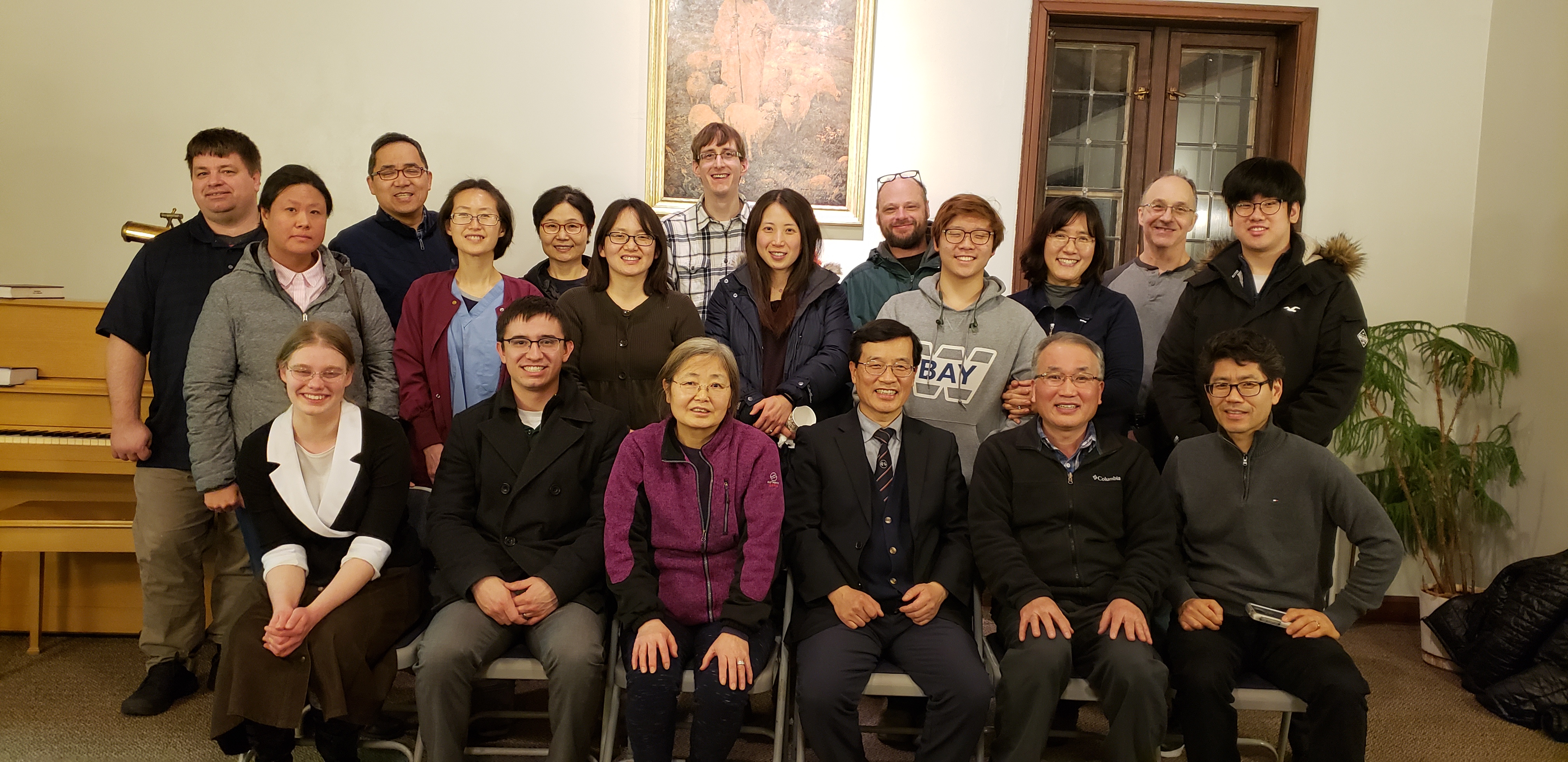P. Moses Yoon and Dr Augustine Suh visited Milwaukee UBF
