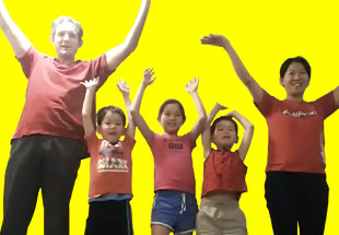(UBF TV) UBF TV Anchor's Joyful Easter Family Dance. Please Sing and Dance with Us!
