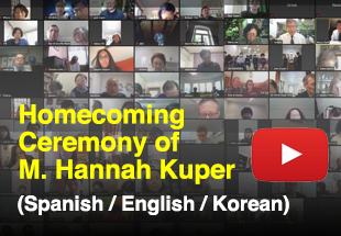 (Video/Argentina) - Homecoming Ceremony of M. Hannah_Kuper (1953-2020)