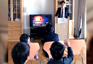 (Germany) My Four Sons All Participated in an Easter Worship Service