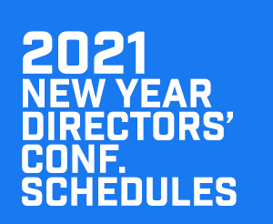 (HQ) 2021 New Year Online Continental Director's Conference Schedules