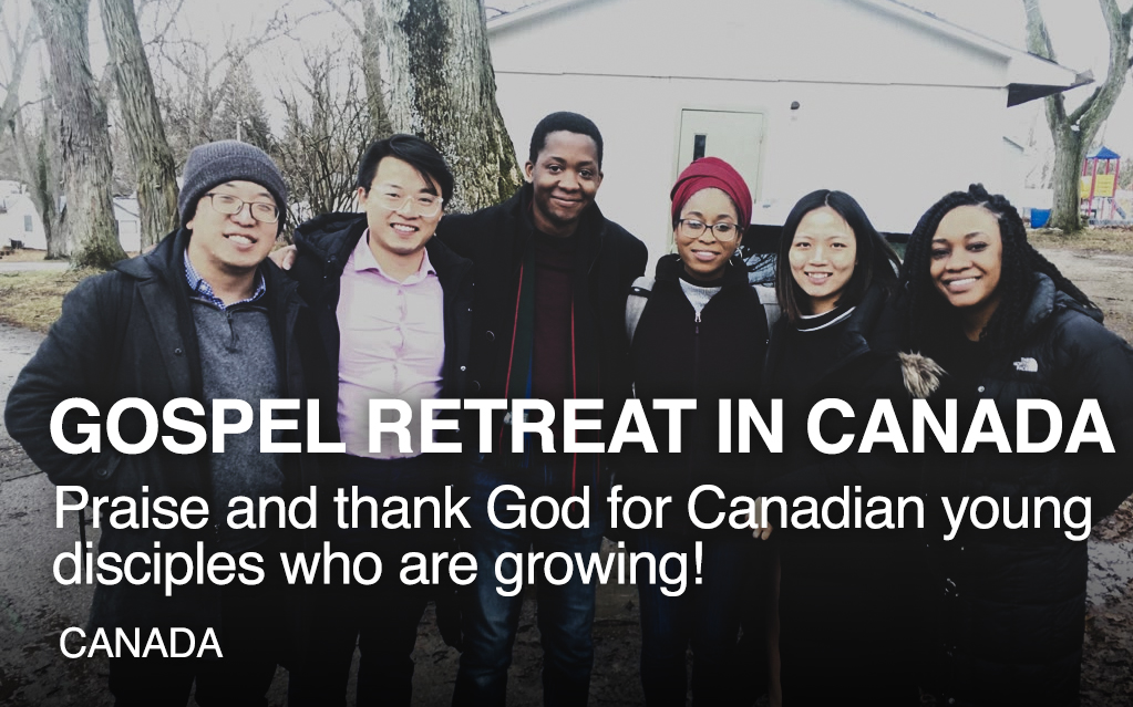 Canada UBF Held the 3rd Annual Gospel Retreat from January 2-4, 2020 in Paris, Ontario 