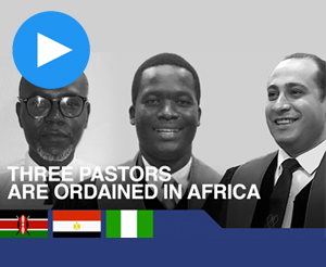 (AFRICA) An Ordination Ceremony of Three Pastors in Africa was Held on January 24th, 2021