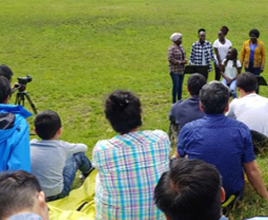 (GERMANY) Koln I UBF and Other Chapters in Germany Held an Outdoor Sunday Worship Service