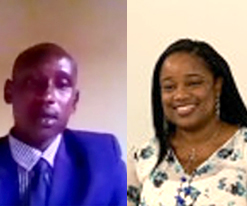 (USA) An Engagement Ceremony was Held between Seth (Rwanda) and Vernique (Washington) on August 28, 2021