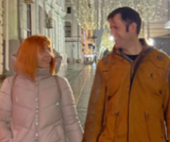 (RUSSIA) A*leks & V*iktoriia Foster's family visited Moscow UBF from the USA in October, 2021