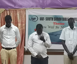 (SOUTH SUDAN) 4 Spiritual Leaders were Raised as Campus Shepherds during a Conference (October 29-31, 2021)