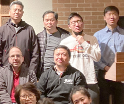 (USA) 2021 Christmas Worship Service of I-Vine Chapter (U of I) on December 18, 2021 