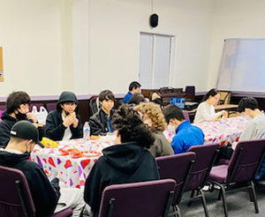 (USA) Chicago HBF (High School Bible Fellowship) Had an In-Person Movie Night