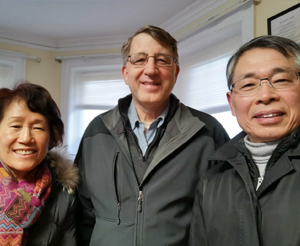 (USA) S*tephanus and M*aria Park (Bonn City UBF) Visited Chicago UBF on March 1, 2022