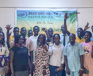 (SOUTH SUDAN) The Theme for the 2022 South Sudan UBF Easter Bible Conference Was "He Has Risen"
