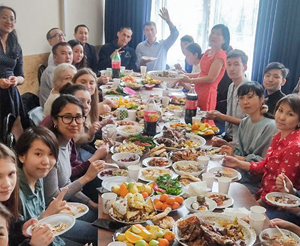 (KAZAKHSTAN) Almaty UBF Had a Joyful Sunday Easter Worship Service and Fellowship on April 24, 2022