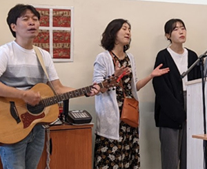 (GREECE) Athens I and II UBF Had a Easter Sunday Service Based on Matthew 28 on April 24, 2022