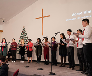 (USA) Washington UBF had a Christmas Worship Service on December 18th, 2022.