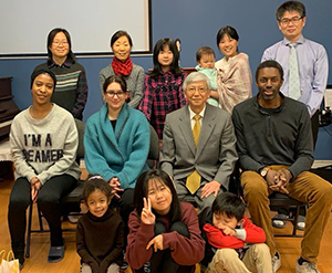(CANADA) Christmas Worship Services were held among Canadian UBF Chapters on December 18th and the 25th, 2022.